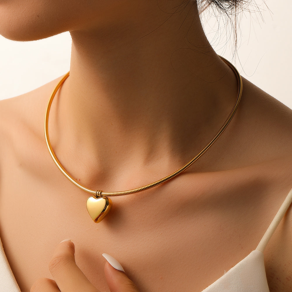 Titanium Steel 18K Gold Plated
