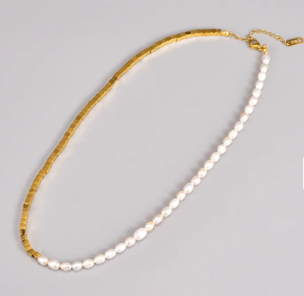Stainless Steel Titanium Steel 18K Gold Plated