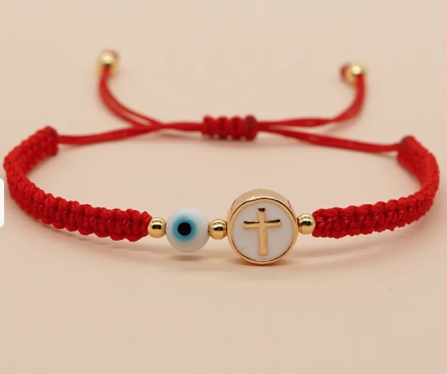 Simple Style Devil's Eye Alloy Braid Women's Bracelets