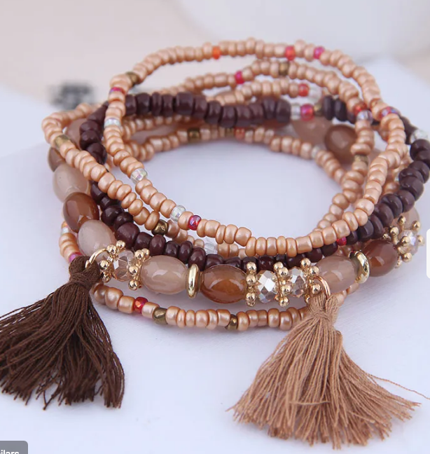 Ethnic Style- Beaded Bracelets